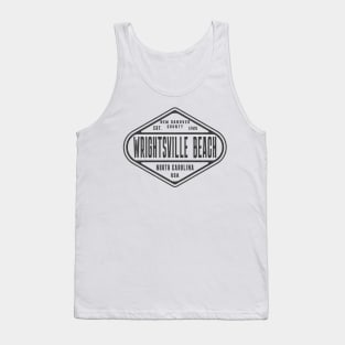 Wrightsville Beach, NC Summertime Weathered Sign Tank Top